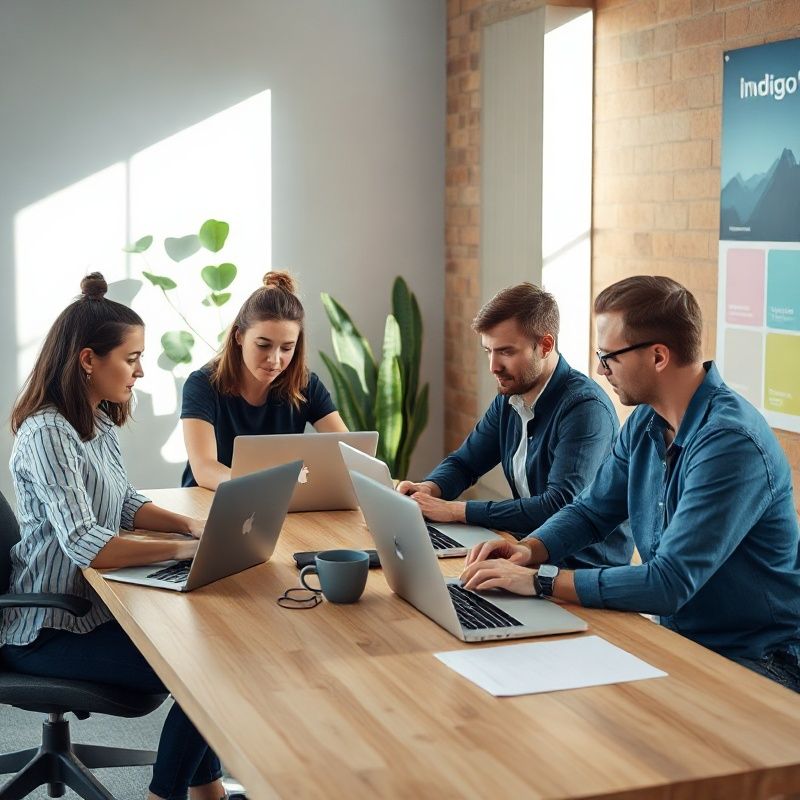 Newcastlesys team collaborating in an Adelaide studio