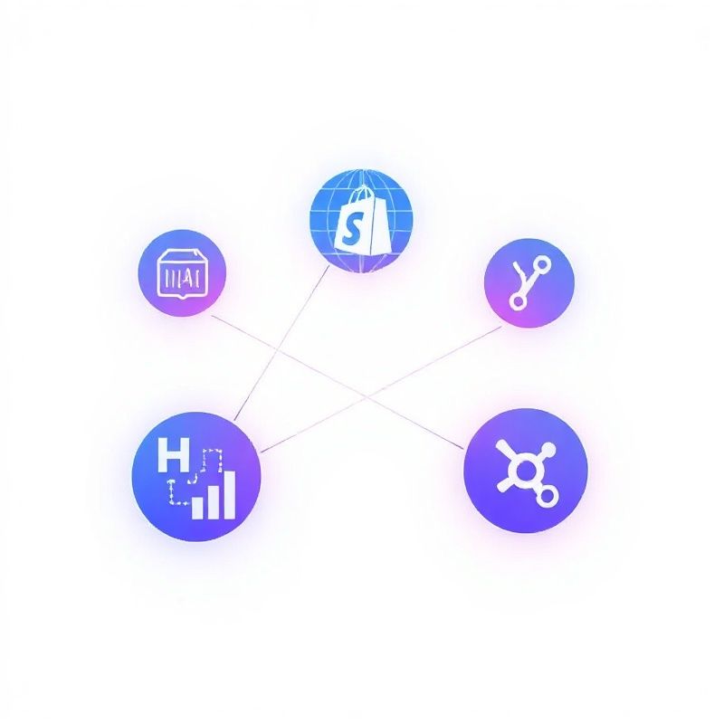 Data flowing between Xero, Shopify and HubSpot connectors